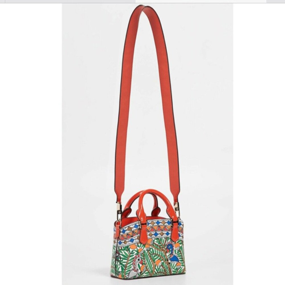 Tory Burch Robinson Printed Top-Handle Mini Bag - Picture 4 of 4